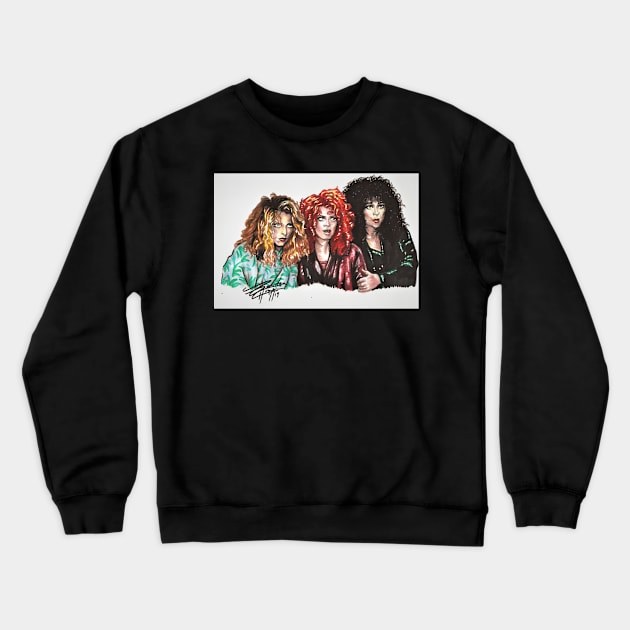 Witchy Women Crewneck Sweatshirt by xandra-homes